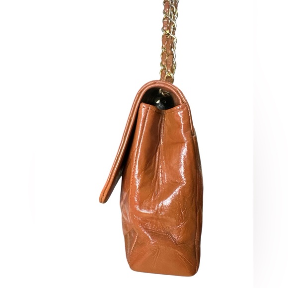 Chanel flap 24K gold Plated - Picture 10 of 11